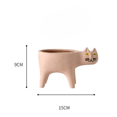 Creative Cute Cat Tail Flower Pot