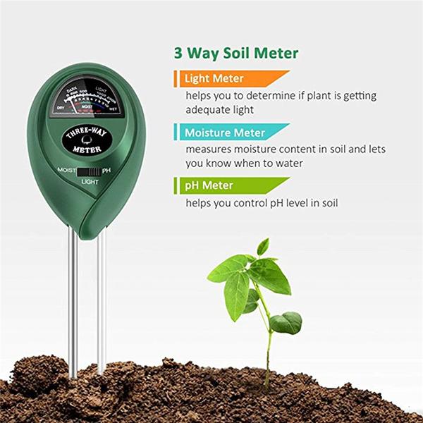 Garden Soil Moisture Sensor 3 in 1