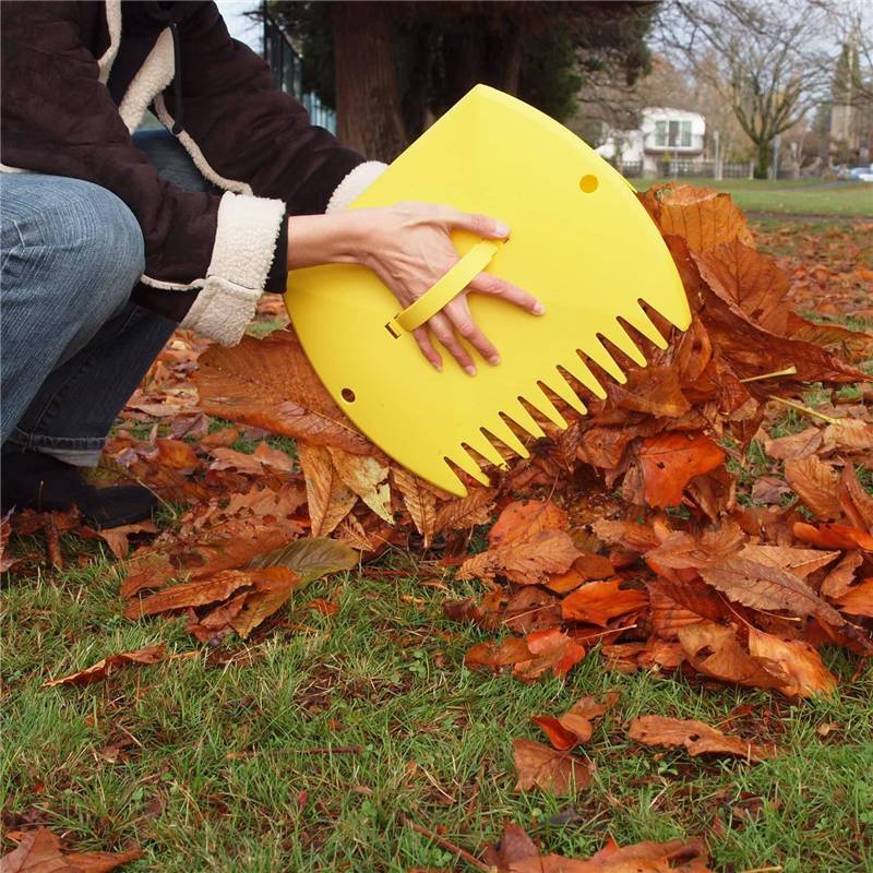 Garden and Yard Leaf Scoops Hand Rakes