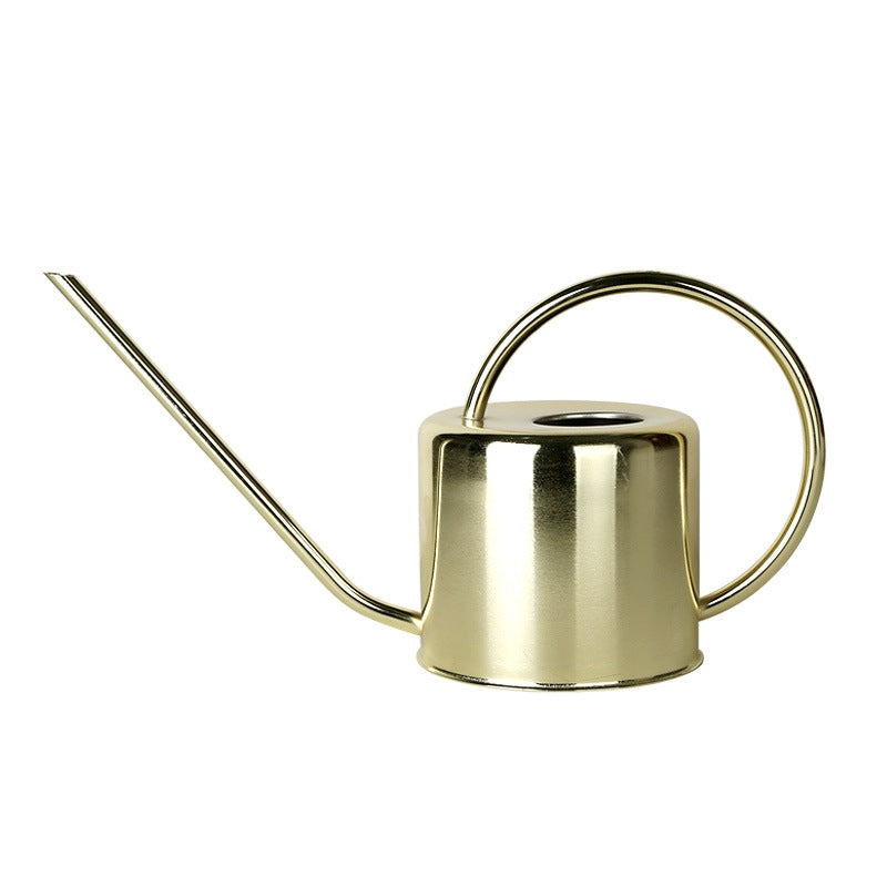 Vintage Gold Watering Can 