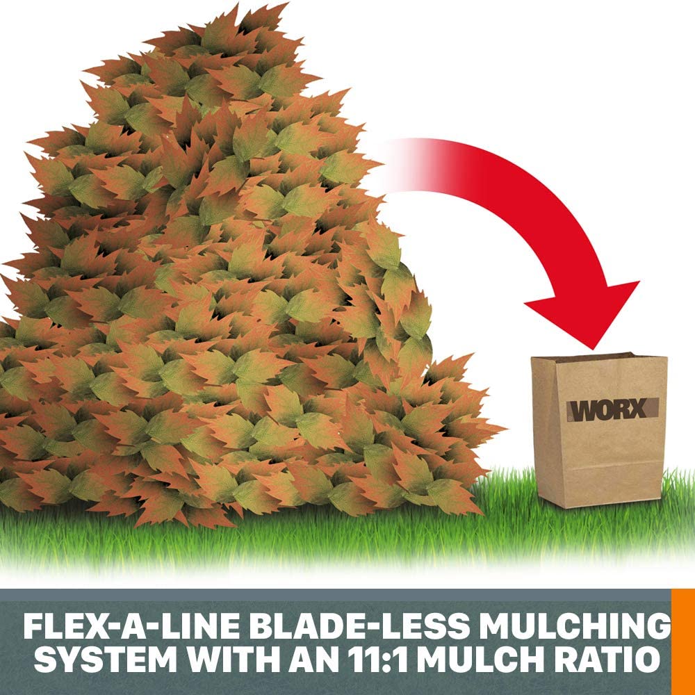 Foldable Bladeless Electric Leaf Mulcher