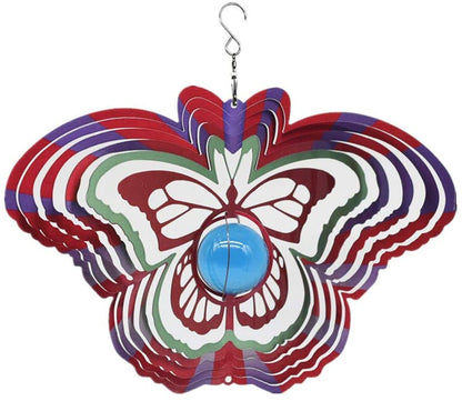 3D Hummingbird Garden Wind Spinner