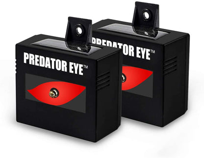 Predator Eye Night Time Solar Powered Animal Repeller, Waterproof, Animal Control, Nocturnal Animals, Outdoor Use