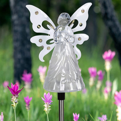 Solar Angel Lights Perfect as Angel Remembrance Gifts