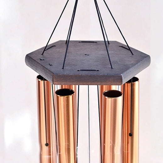 Soothing Melodic Tones Bamboo/Aluminum Chime