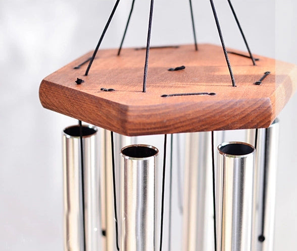 Soothing Melodic Tones Bamboo/Aluminum Chime